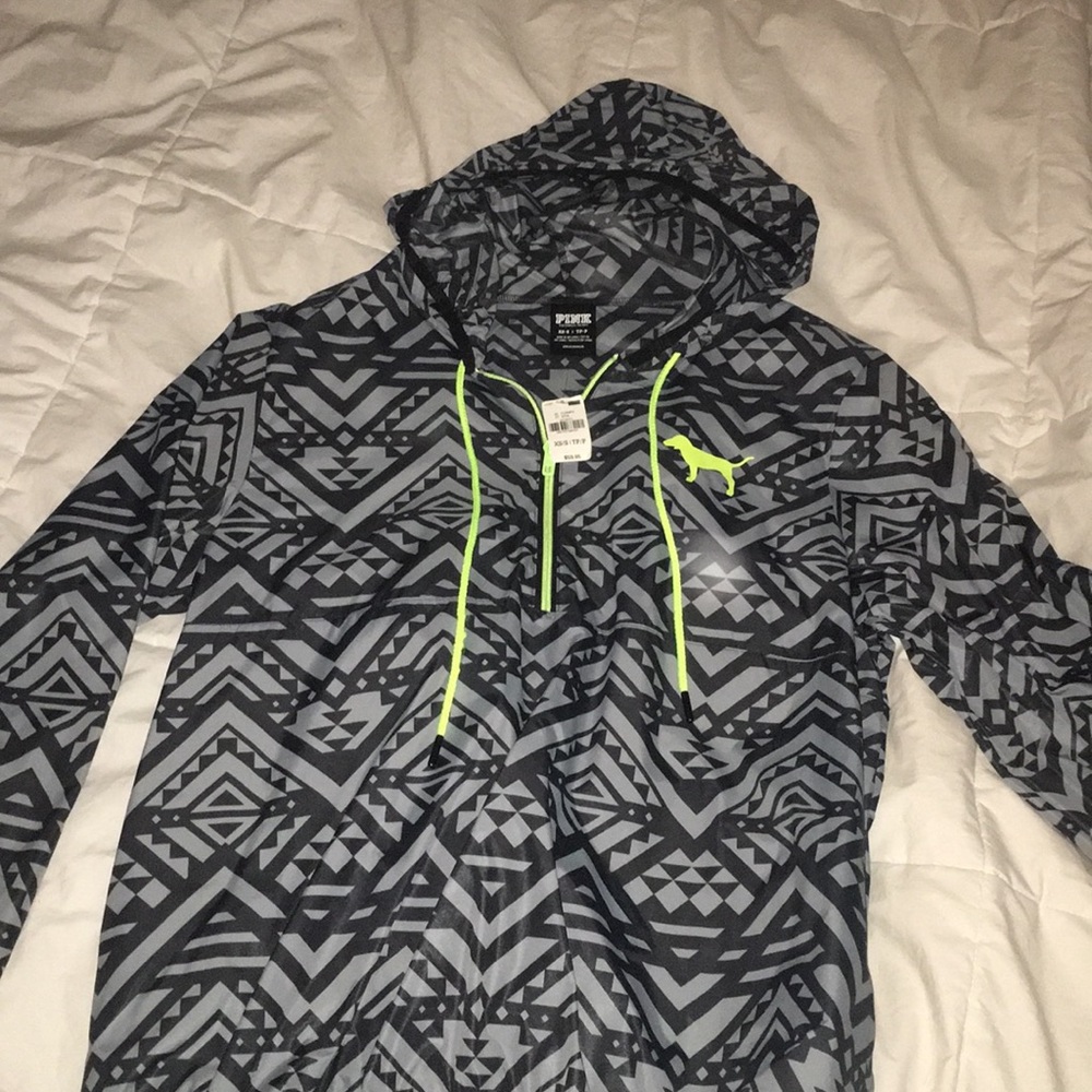 Victoria's Secret pull over rain coat